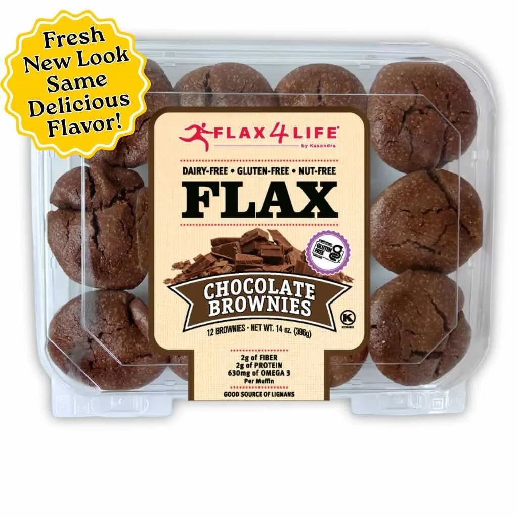 Flax4Life Chocolate Brownies